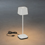 Capri bordslampa USB Bordslampa Ute/Inne Vit