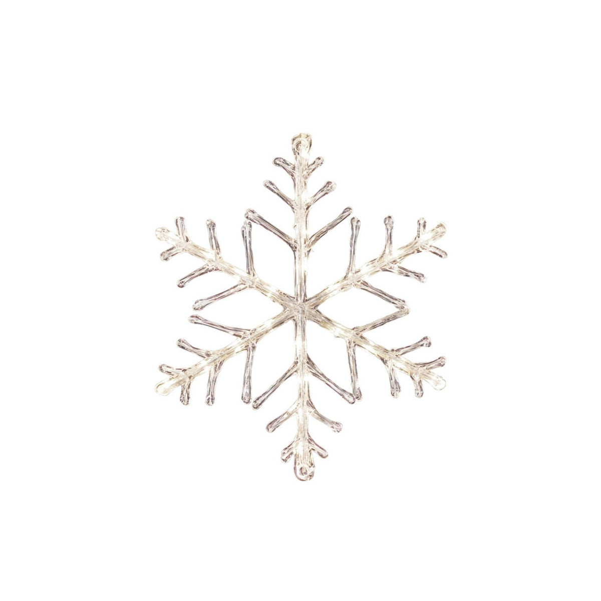 Snöflinga 40cm 24 varmvit LED Ljusdekoration Ute