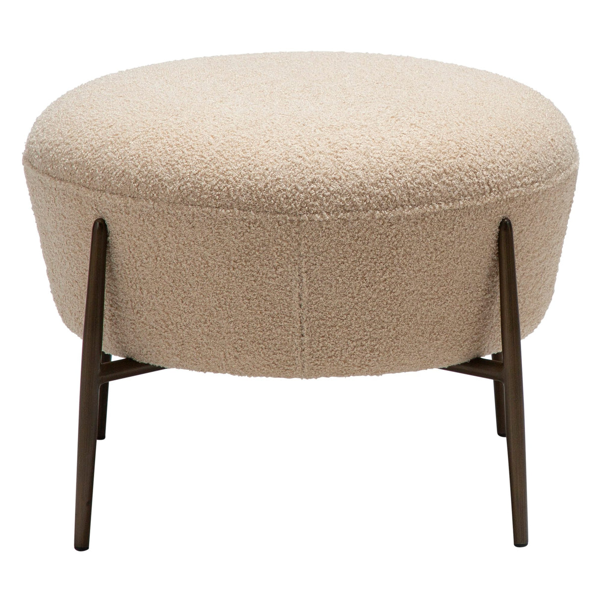 Orbit Fotpall Frosted Almond