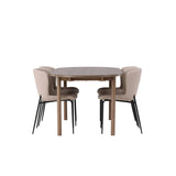 Andy, Modesto Oval matgrupp Beige,Svart, Natur, 180 x 90