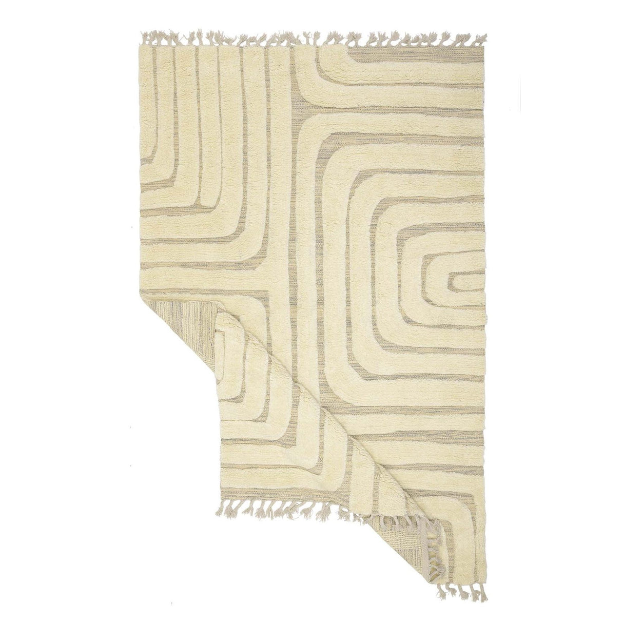 Alexander Beige Ullmatta 200x290 cm