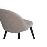 Sammet Matstol Beige