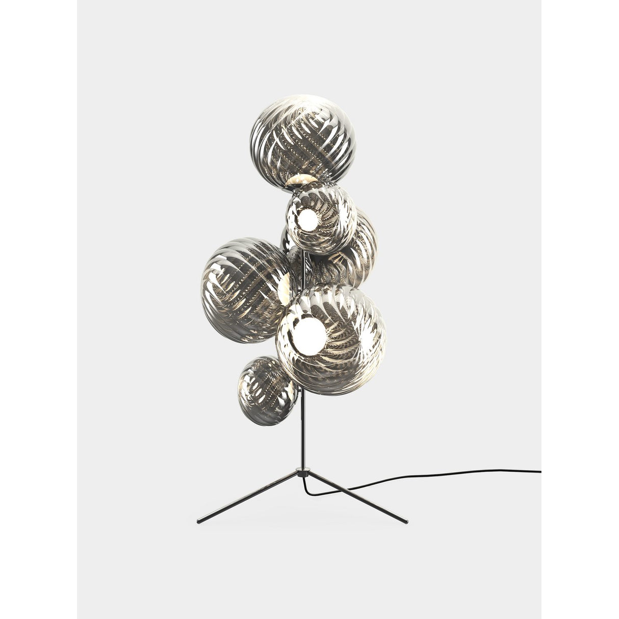Whirl Golvlampa Silver
