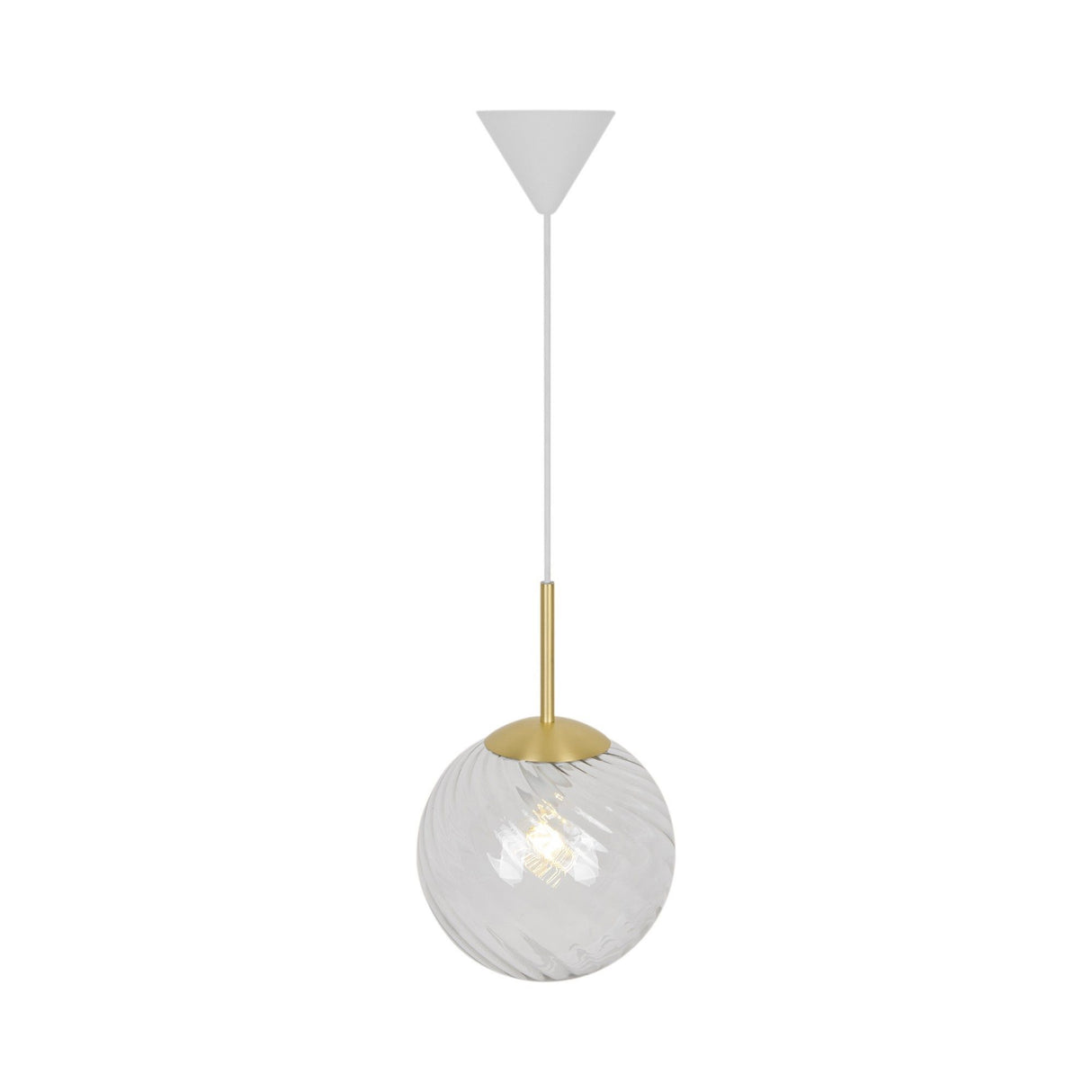 Chisell Mässing Taklampa 25 cm