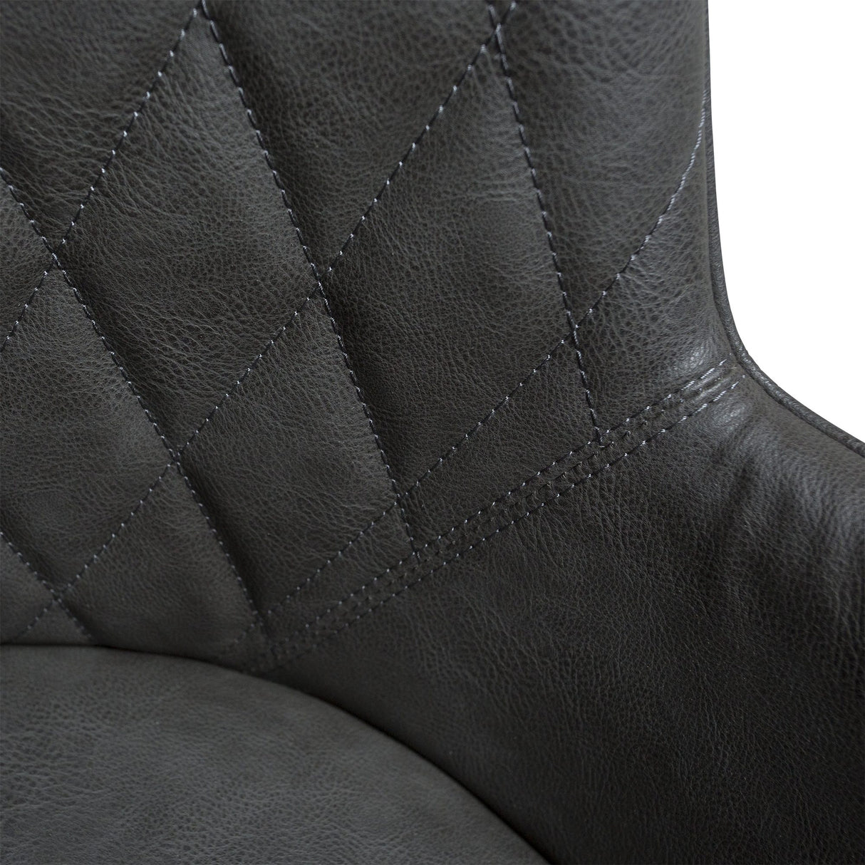 Rombo Stol Vintage Grey Art.Leather