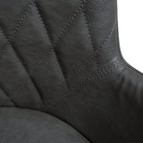 Rombo Stol Vintage Grey Art.Leather