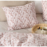 2-Dels Set Havtorn Peach Påslakanset Enkelsäng