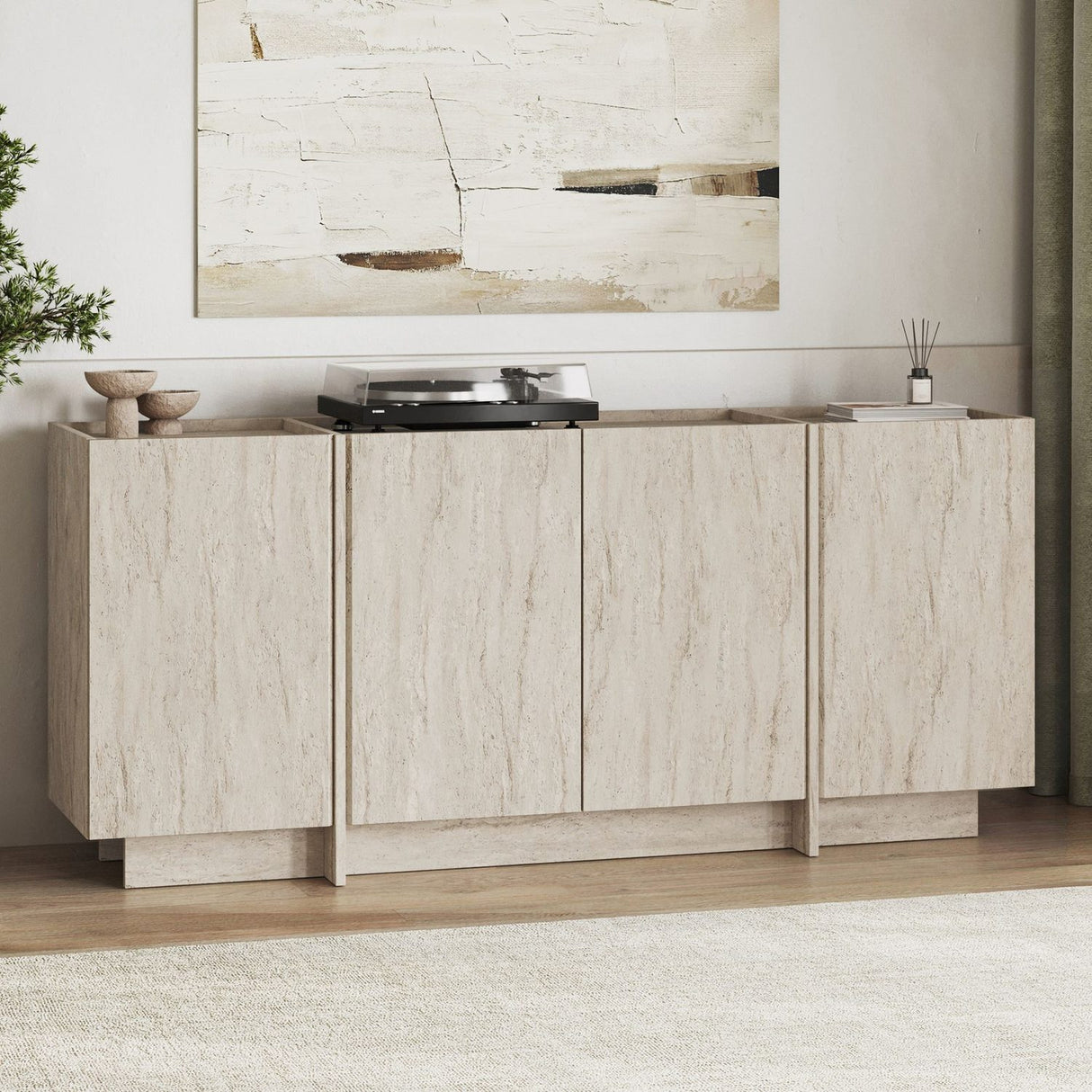 Dant Konsolbord Travertine