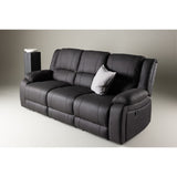 Singapore Reclinersoffa Svart