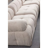 Colombo 3 (290-160 x 95 x 75 cm) Hörnsoffa Gräddvit