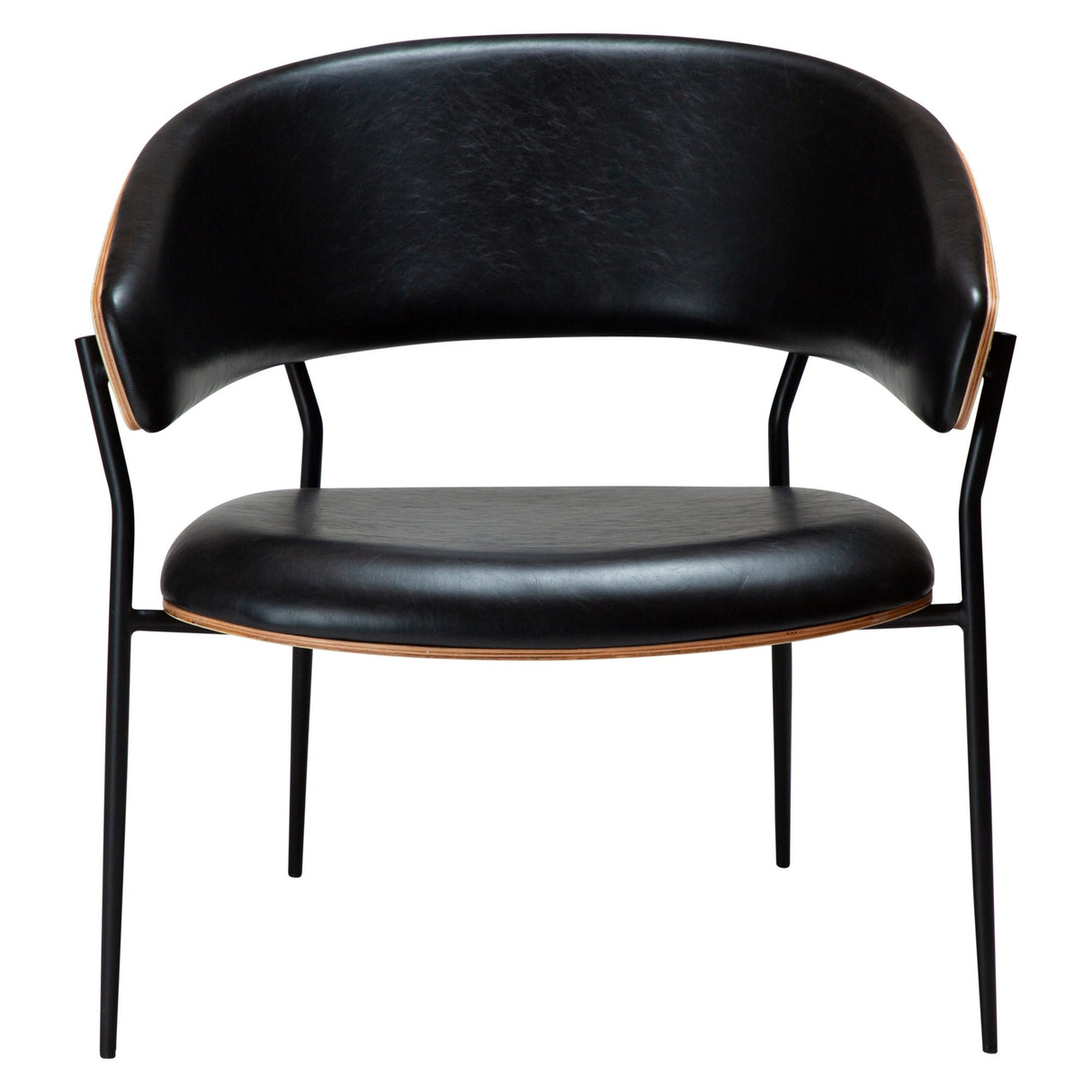 Crib Loungefåtölj Vintage Black, Oak