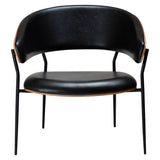 Crib Loungefåtölj Vintage Black, Oak