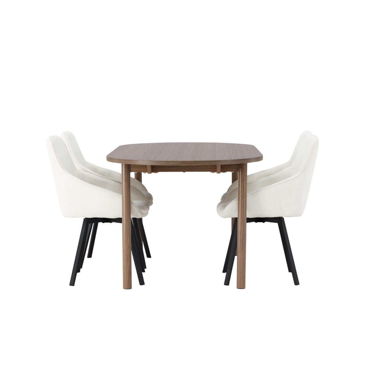 Andy, Rosie Oval matgrupp Beige,Svart, Natur, 180 x 90