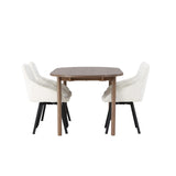 Andy, Rosie Oval matgrupp Beige,Svart, Natur, 180 x 90