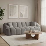 Octavio (268 x 70 x 80 cm) 4-sits soffa Grå