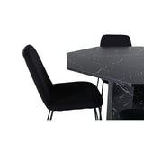 Marbs, Muce Rund matgrupp Svart, Svart, ⌀110