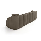Octavio (268 x 70 x 80 cm) 4-sits soffa Brun