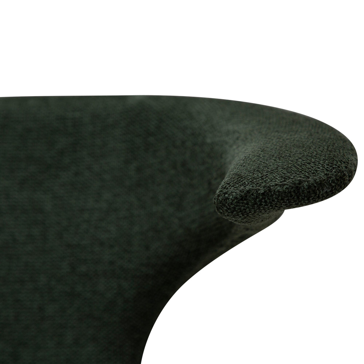 Flair Stol Sage Green, Round Black