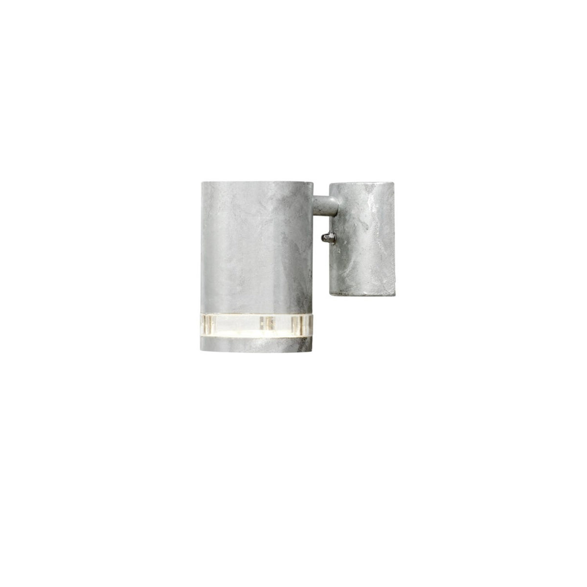 Modena GU10 Ned Transparent Vägglampa Ute Galvaniserad, 13 cm