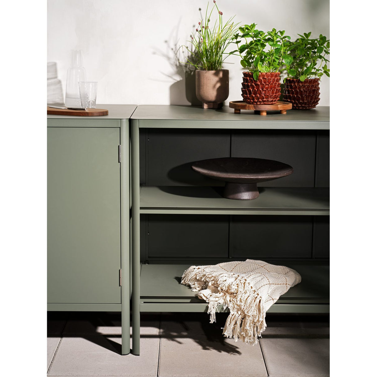 Kelia Utekök Med diskbänk & kran Nordic Green