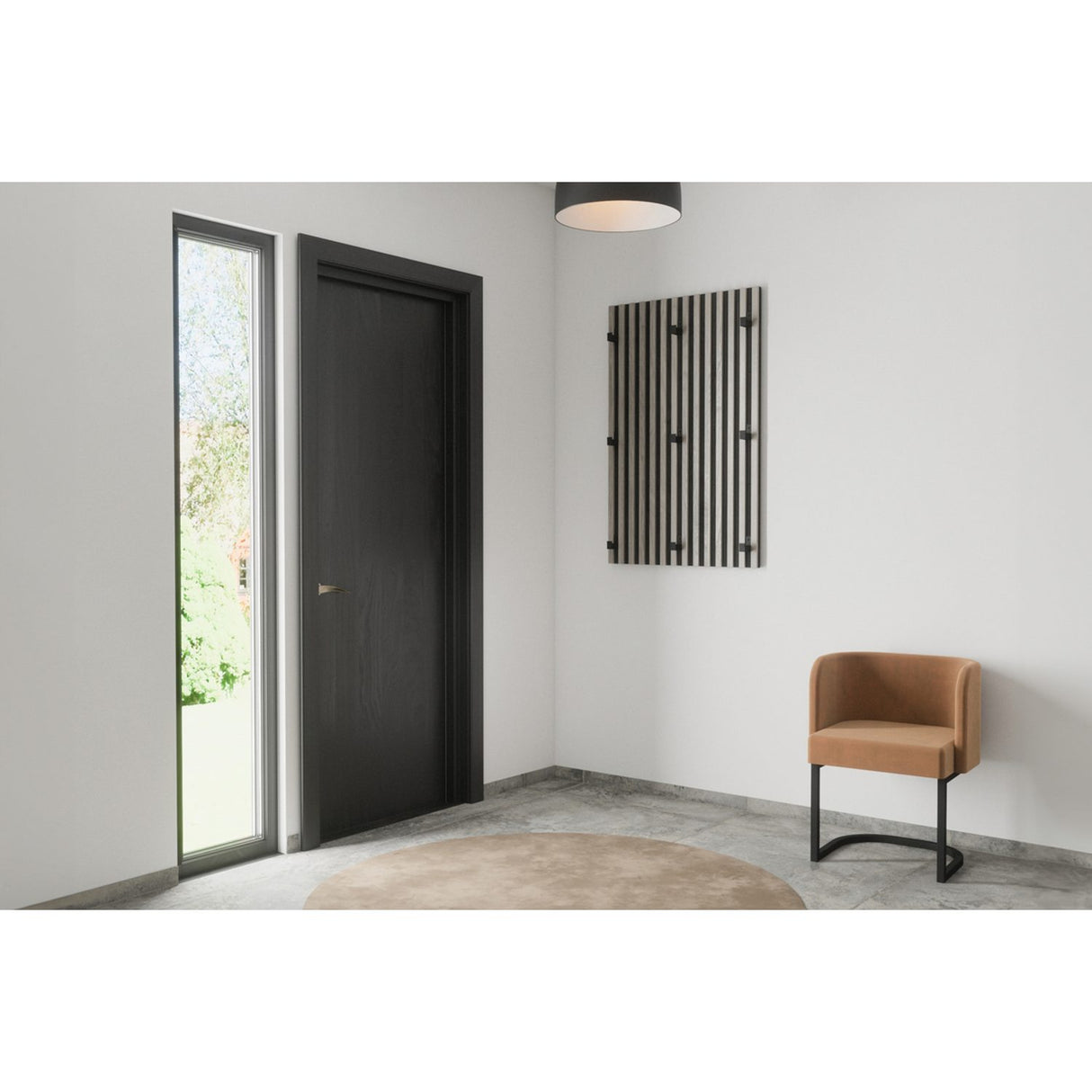 Nimes Klädhängare Svart, 6 x 8 x 3