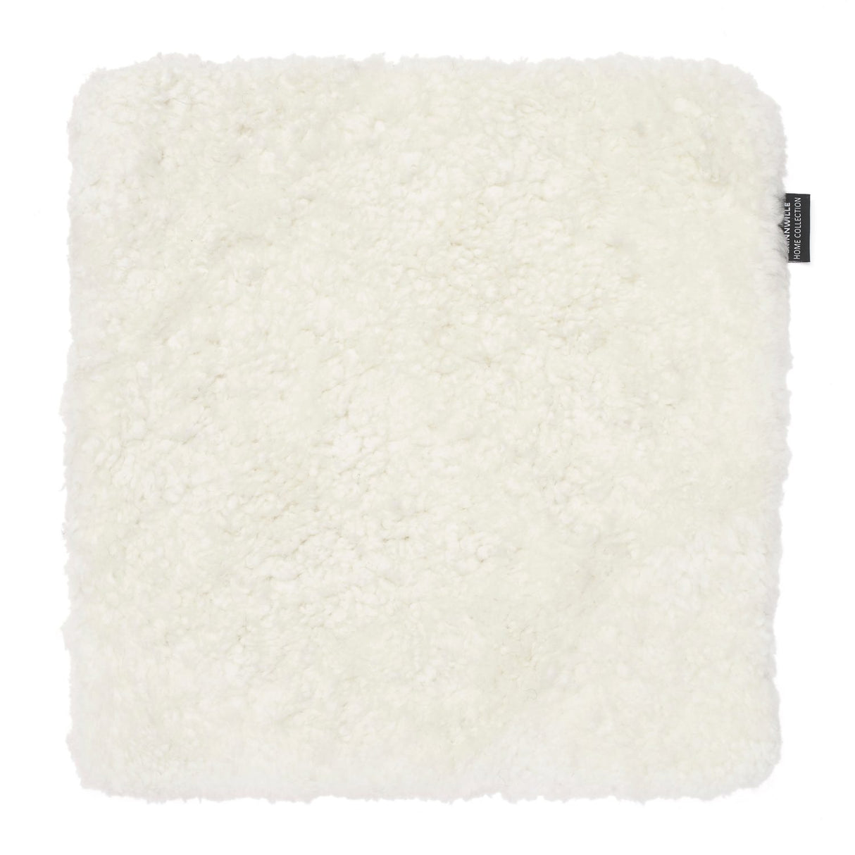 Curly Kvadrat Sittplätt White