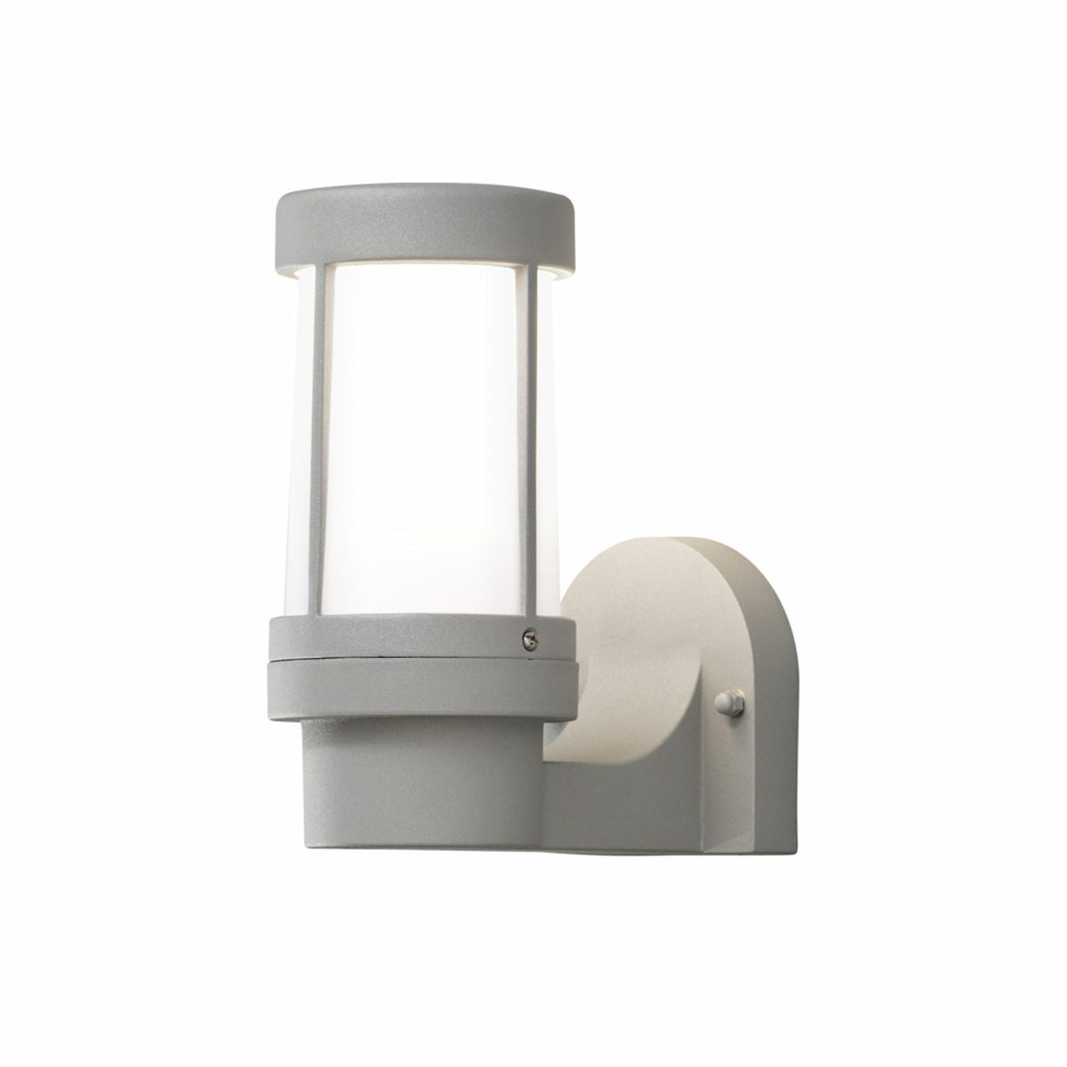 Siena E27 Vägglampa Ute Grå