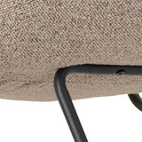 Pessac Loungefåtölj Monza tyg Beige