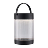 Coupar Solcell Uppladdningsbar Lampa Svart