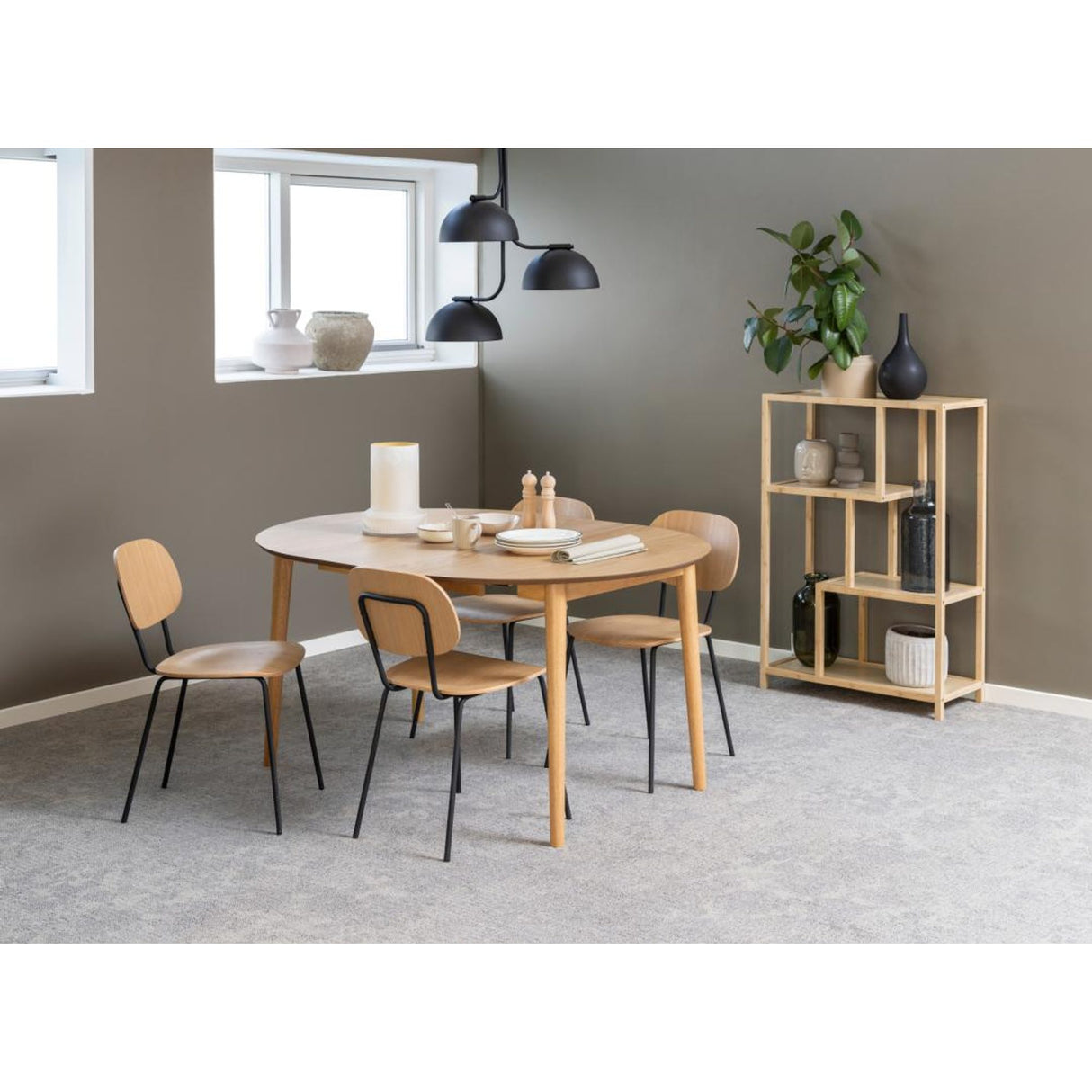 Montreux Matbord 75x154x115 cm Ek
