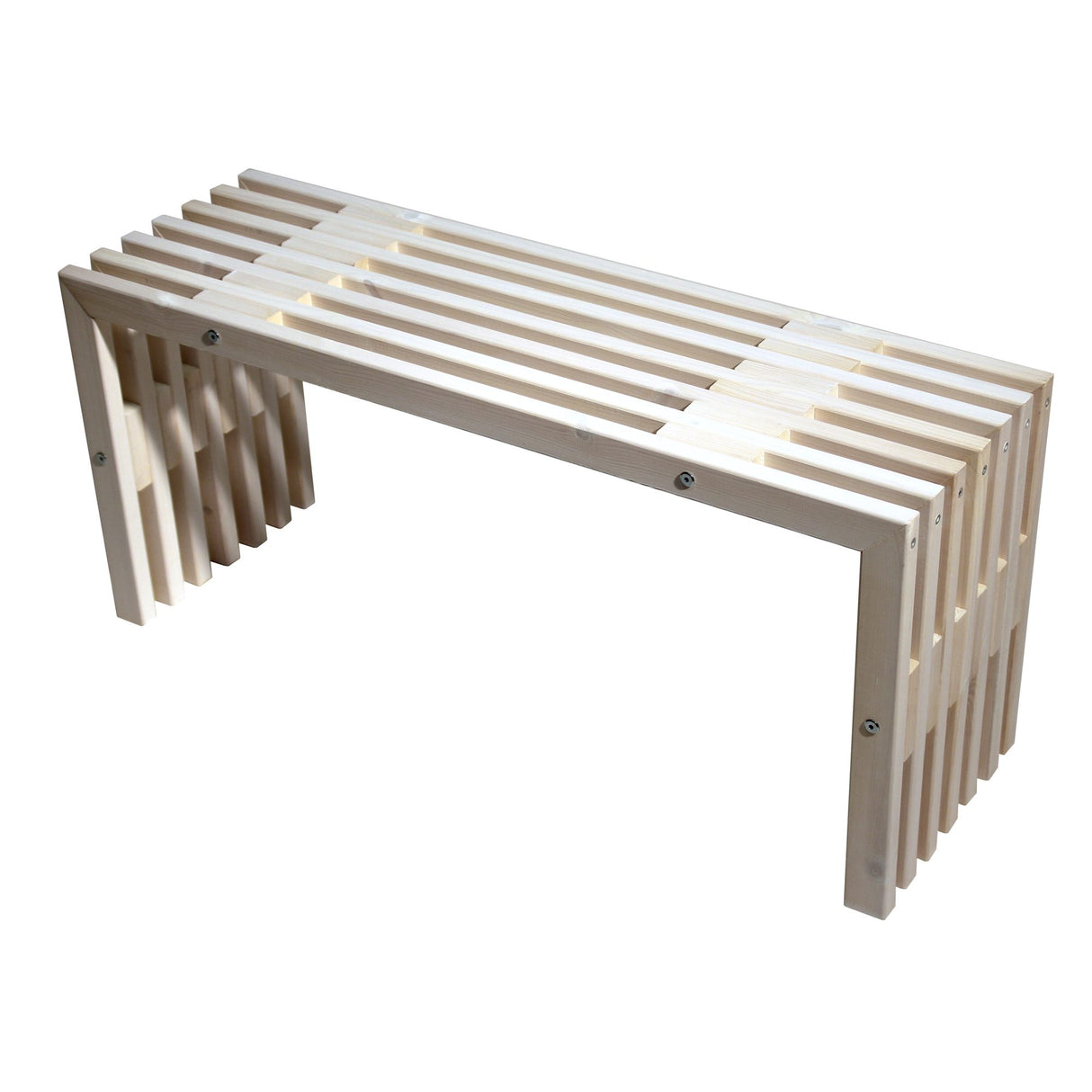 D-bench 100 cm Oljad Furu Vit