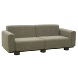 Bolster 2,5-sits Soffa 209x94 cm Antracit/Teddy Verde