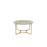 Kivik Soffbord Guld, 90