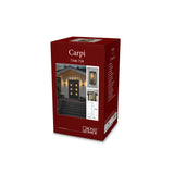 Carpi E27 Vägglampa Ute Svart/Mässing, Liten (12.5 cm)