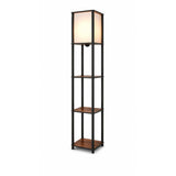 TierShelfLampz2 (H 150 cm) Golvlampa Valnöt