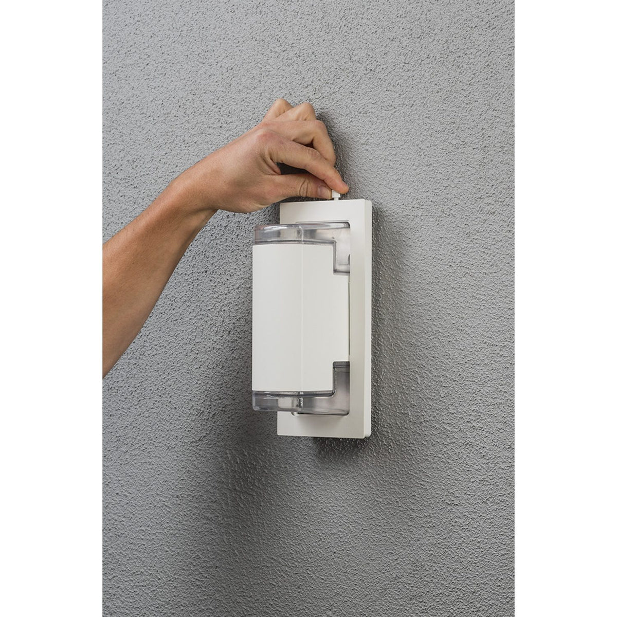 Potenza GU10 22.5 cm Vägglampa Ute Vit
