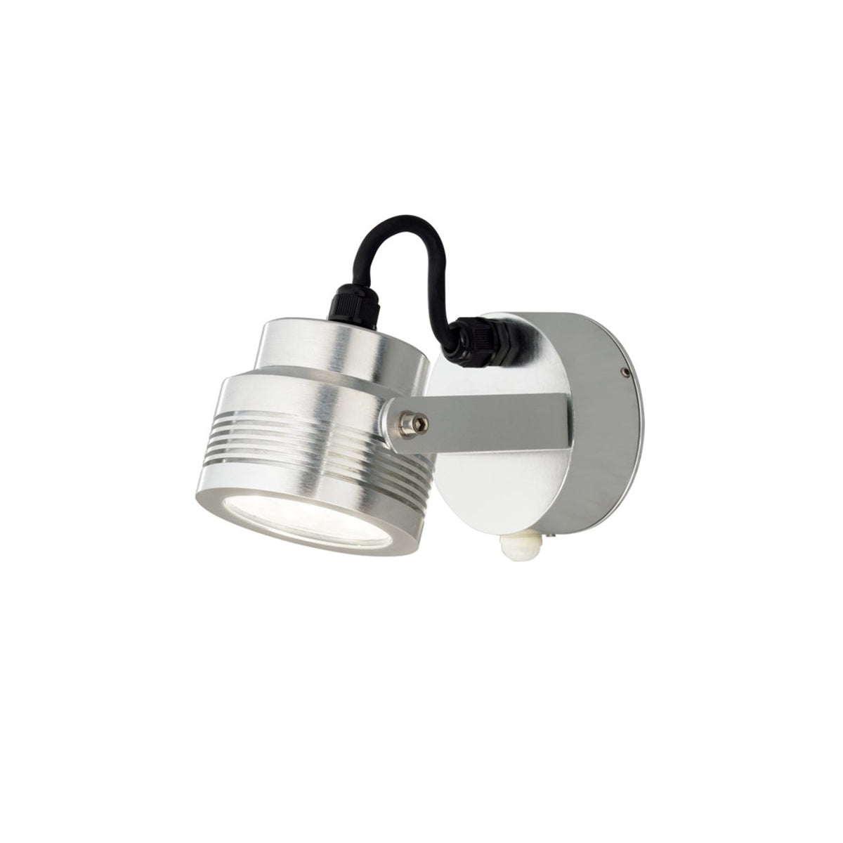 Monza HP-LED 6W Justerbar Vägglampa Ute