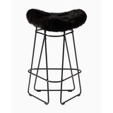 Iceland 82 cm Barstol Shorn Black