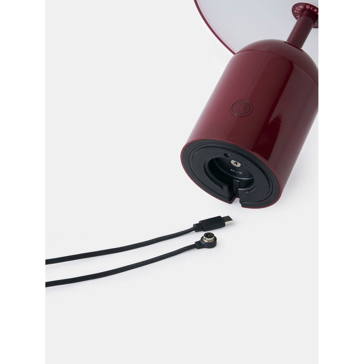 Bell Portabel lampa Burgundy