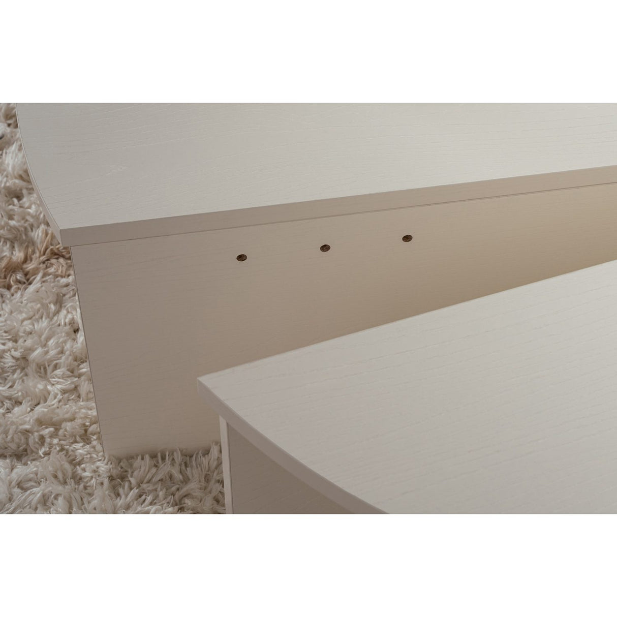 Carla Soffbord Wood White