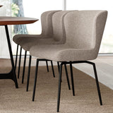 Glam Stol Pebble Earth, Black