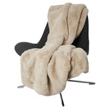 Fluffy Pläd Beige