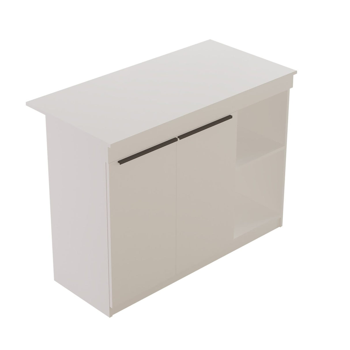 Quito rund (120 x 88,2 x 60 cm) Köksbord Vit