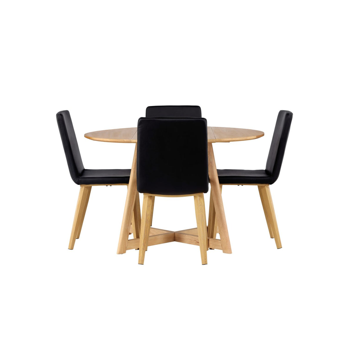 Yakidon, Today Rund matgrupp Svart, Natur, Brun, ⌀120