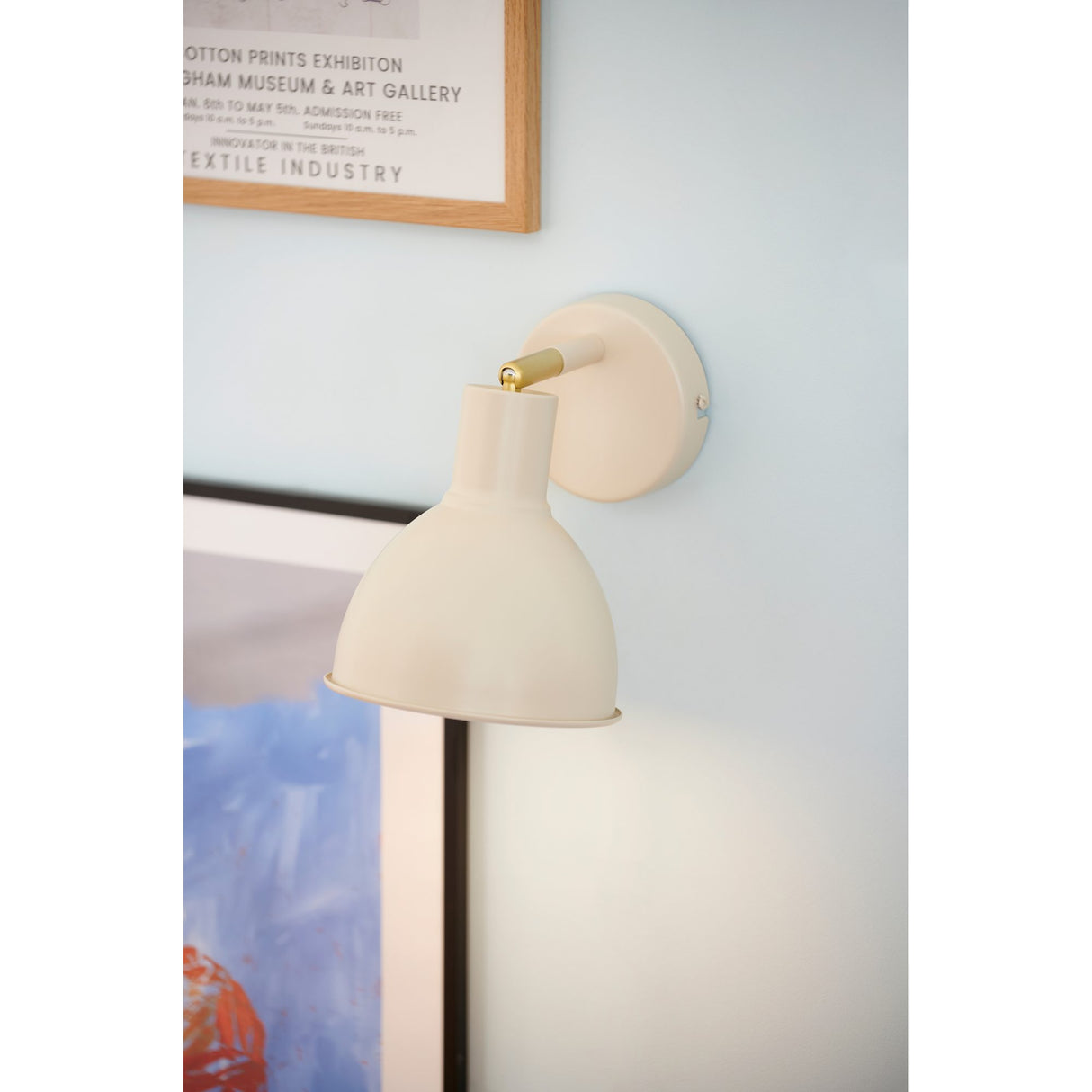 Pop Vägglampa Beige