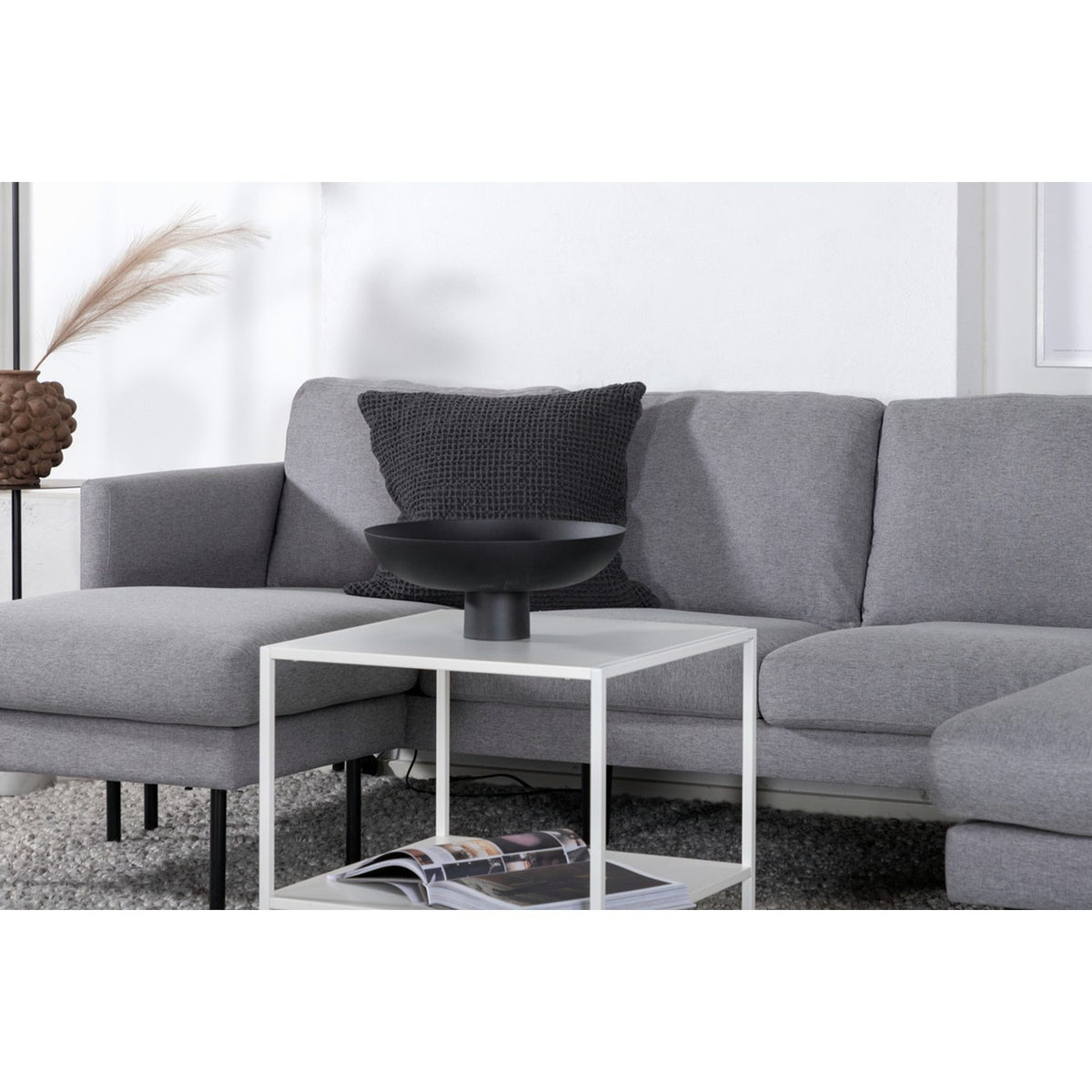 Zoom Schäslongsoffa Grå
