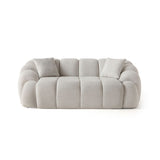 Octavio (199 x 70 x 80 cm) 2-sitssoffa Vit