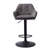 Cubo Barstol Fyrkant Mörkgrå