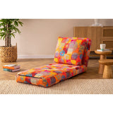 Majuro 1 (29 x 125 x 63 cm) Flerfärgad 1-sits bäddsoffa