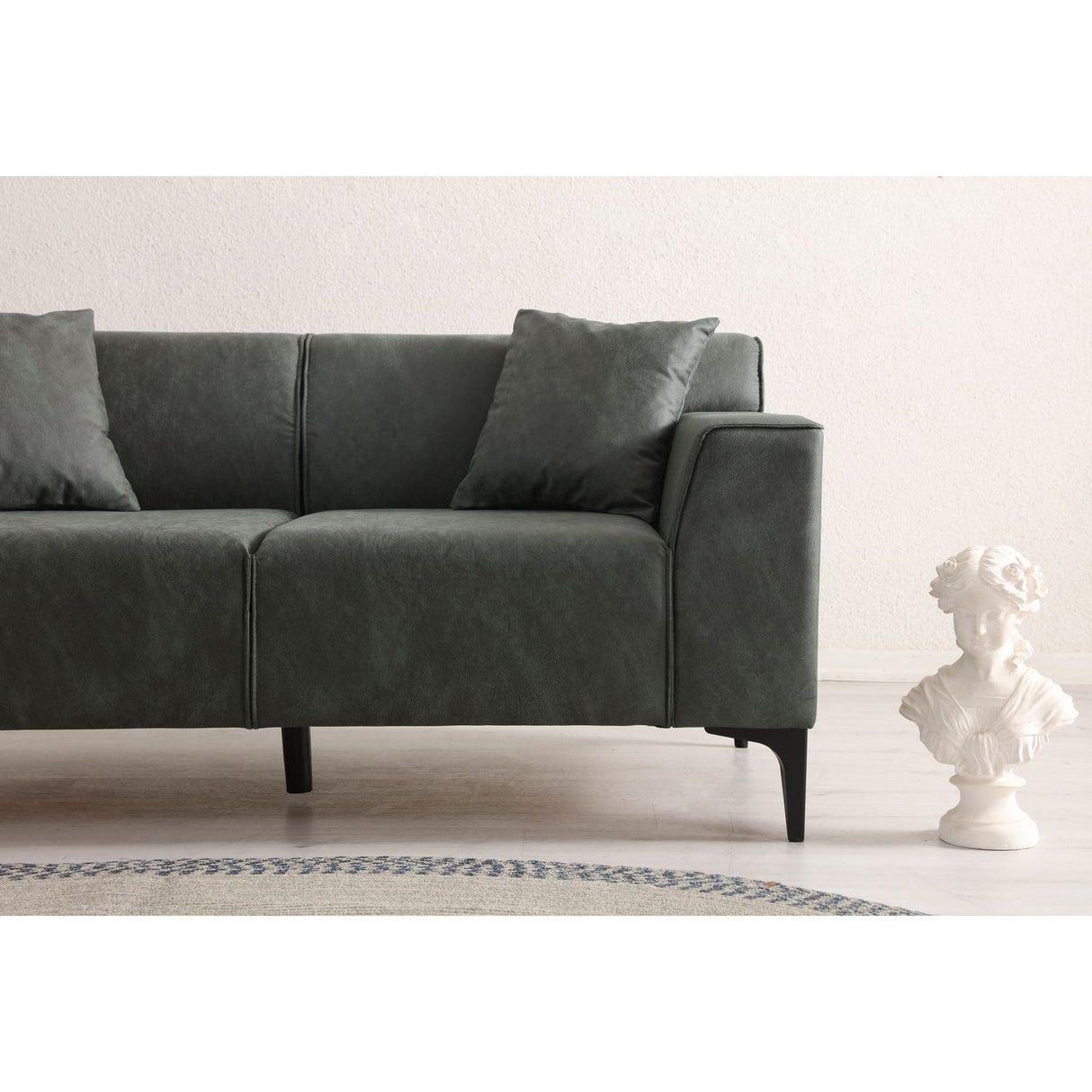 Piccolito 2-sits soffa Grön